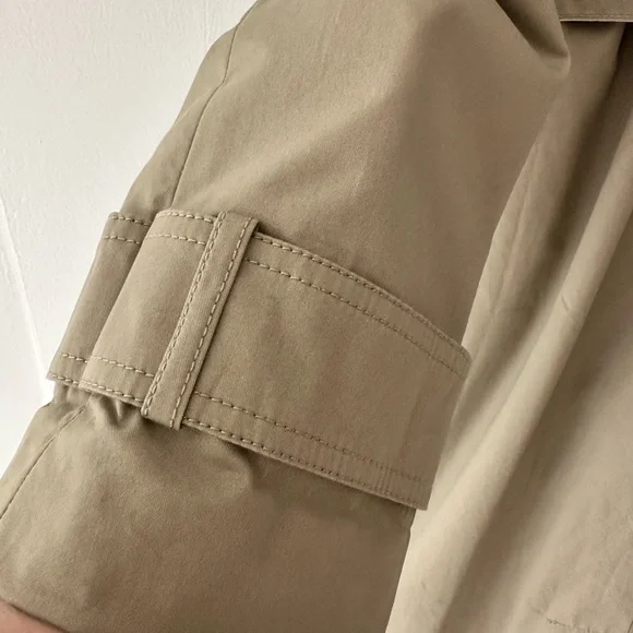 Banana Republic Factory Beige Trench Coat - Picture 7 of 8